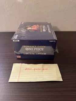 One Piece Card Game Romance Dawn OP-01 Booster Box Sealed - English White Bottom - Image 4