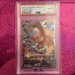 PSA 10 Charizard V 132/127 Alternate Art Simplified Chinese CS5aC A Pokemon Card - Image 1