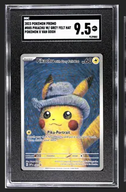 Pikachu with Grey Felt Hat 085 Sv: Scarlet & Violet Promo Cards Regular - Image 1