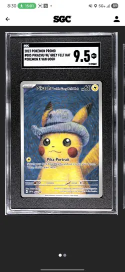 Pikachu with Grey Felt Hat 085 Sv: Scarlet & Violet Promo Cards Regular - Image 2