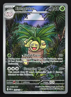 Exeggutor 135/132 ME01: Mega Evolution Illustration Rare Pokemon Card - Image 1
