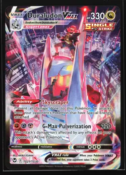 Duraludon VMAX TG21 Silver Tempest Trainer Gallery Ultra Rare Pokemon Card - Image 1