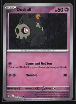 Duskull (Master Ball) 035/131 Prismatic Evolutions Reverse Holo Pokemon Card - Image 1