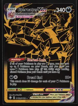 Eternatus VMAX SV122 Shining Fates: Shiny Vault Shiny Holo Rare Pokemon Card - Image 1