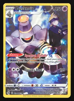Dusknoir TG06 SWSH09: Brilliant Stars Trainer Gallery Ultra Rare Pokemon Card - Image 1