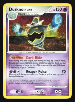 Dusknoir DP33 Diamond & Pearl Black Star Promo Pokemon Card - Image 1