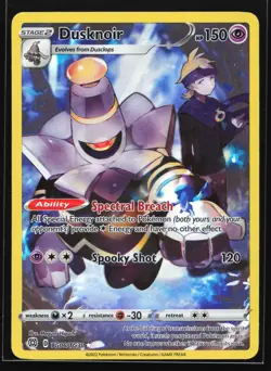 Dusknoir TG06 SWSH09: Brilliant Stars Trainer Gallery Ultra Rare Pokemon Card - Image 1