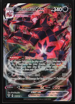 Eternatus VMAX 117/189 SWSH03: Darkness Ablaze Ultra Rare Pokemon Card - Image 1