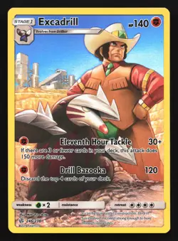 Excadrill 246/236 SM - Cosmic Eclipse Secret Rare Pokemon Card - Image 1