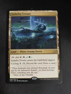 Indatha Triome [Ikoria: Lair of Behemoths] #248 Light Play MTG Magic Cards - Image 1