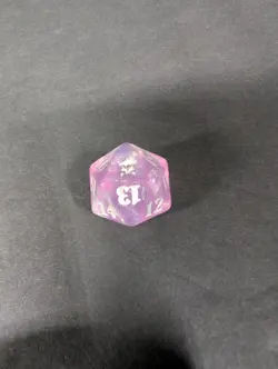 Magic The Gathering Dragons of Tarkir Spindown d20 sparkle Pink MTG - Image 2