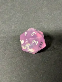 Magic The Gathering Dragons of Tarkir Spindown d20 sparkle Pink MTG - Image 5