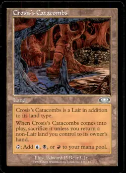 Crosis's Catacombs LP Light Play Planeshift MTG [9430] - Image 1