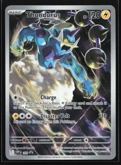 Thundurus 209 Scarlet & Violet Black Star Promo Pokemon Card - Image 1