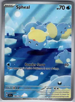 Spheal 199/191 SV08: Surging Sparks - Pokemon Card - NM - Image 1