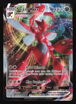 Scizor VMAX 119/189 SWSH03: Darkness Ablaze Ultra Rare Pokemon Card - Image 1