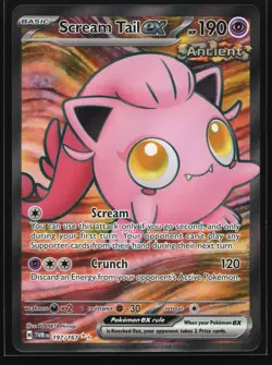 Scream Tail ex 197/167 SV06: Twilight Masquerade Ultra Rare Pokemon Card - Image 1