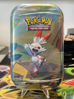 Scorbunny Pokemon TCG Galar Pals Mini Tin (C22) Factory Sealed - Evolving Skies - Image 2
