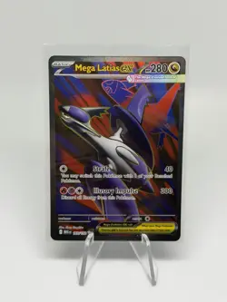 Mega Latias ex 163/132 Me01: Mega Evolution Ultra Rare Holo Pokemon NM - Image 1