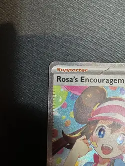 Rosa’s Encouragement 123/88 Secret Illustrator Rare Perfect Order Pokemon NM - Image 4