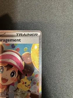 Rosa’s Encouragement 123/88 Secret Illustrator Rare Perfect Order Pokemon NM - Image 5