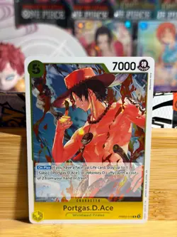 PORTGAS.D.ACE PRB02-018 Premium Booster -The Best- Vol. 2 Foil One Piece TCG NM - Image 1