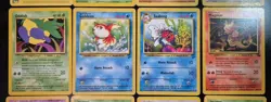 Lot of 12 Vintage WOTC English Pokemon TCG Cards - C/UC MP/HP/DMG - Image 3