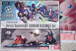 ENGLISH SEALED Gundam Card Game Heroic Beginning Starter Deck Assemble ST01A - Image 1