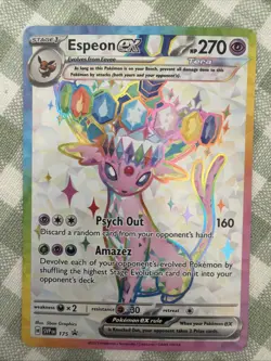 Espeon ex #175 Scarlet Violet Promo NM/M Pokemon Card - Image 1