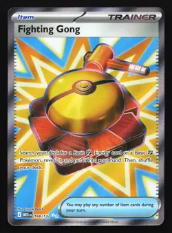 Fighting Gong 168/132 ME01: Mega Evolution Ultra Rare Pokemon Card - Image 1