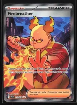 Firebreather 119/094 ME02: Phantasmal Flames Ultra Rare Pokemon Card - Image 1