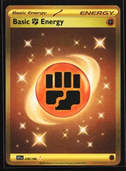 Fighting Energy 258/198 SV01: Scarlet & Violet Gold Hyper Rare Pokemon Card - Image 1