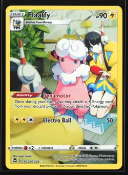 Flaaffy TG03 SWSH12: Silver Tempest Trainer Gallery Ultra Rare Pokemon Card - Image 1