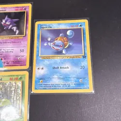 Pokemon Vintage lot - 7 cards Team Rocket/Base Set Fossil, Jungle, Neo - Image 2