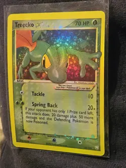 Pokemon Treecko EX Team Rocket Returns 2004 109/109 Holo Rare 70 HP Basic Card - Image 1