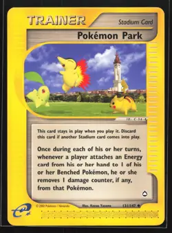 Pokemon Park 131/147 Aquapolis Uncommon Pokemon Card - Image 1