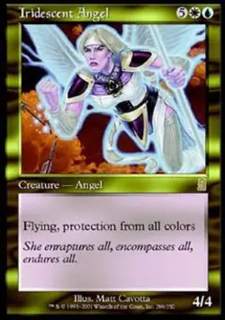 MTG English Iridescent Angel Light Play Foil Odyssey - Image 1