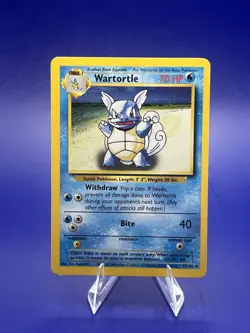 Pokemon TCG Wartortle Base Set Regular Card 42/102 - Image 1