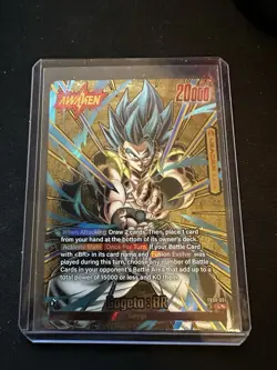 Dragon Ball Super Card Game Gogeta BR Leader Awaken Foil L** FB09-001 - Image 1