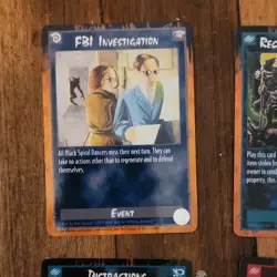 Rage CCG 1995 Card Lot Ultra-rare Count Vladimir Rustovich Pipe Bomb, FBI Inves - Image 3