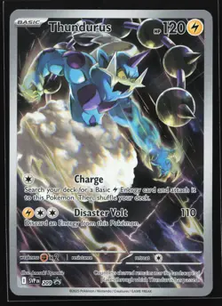 Thundurus 209 Scarlet & Violet Black Star Promo Pokemon Card - Image 1