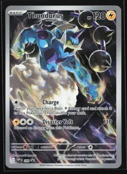 Thundurus 209 SV: Scarlet & Violet Black Star Promo Pokemon Card - Image 1