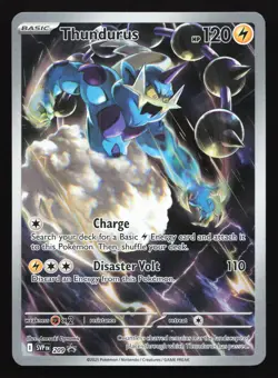 Thundurus 209 SV: Scarlet & Violet Black Star Promo Pokemon Card - Image 1