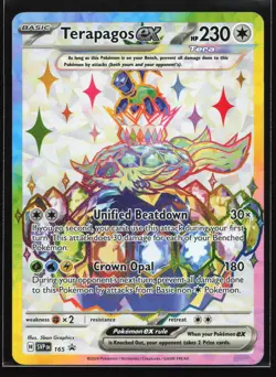 Terapagos ex 165 SV: Scarlet & Violet Black Star Promo Pokemon Card - Image 1