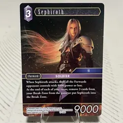 Sephiroth - 11 - 138S- NON FOIL - Final Fantasy TCG Card - Image 1
