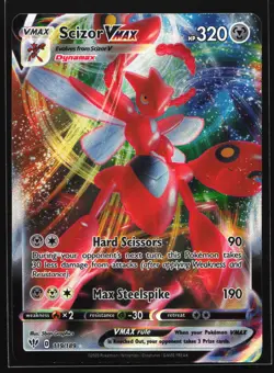 Scizor VMAX 119/189 SWSH03: Darkness Ablaze Ultra Rare Pokemon Card - Image 1