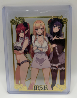 Marin Kitagawa My Dress-Up Darling Goddess Story Gold Metal MSR Card #058/100 - Image 1