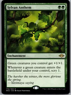 Sylvan Anthem R Modern Horizons 2 176 NM Normal - Image 1