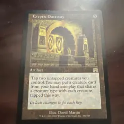 Magic: The Gathering Cryptic Gateway Artifact Onslaught Rare Regular English Da… - Image 1