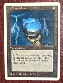 Icy Manipulator - MtG Unlimited/2nd Ed. - Uncommon LP 1993 - Image 2